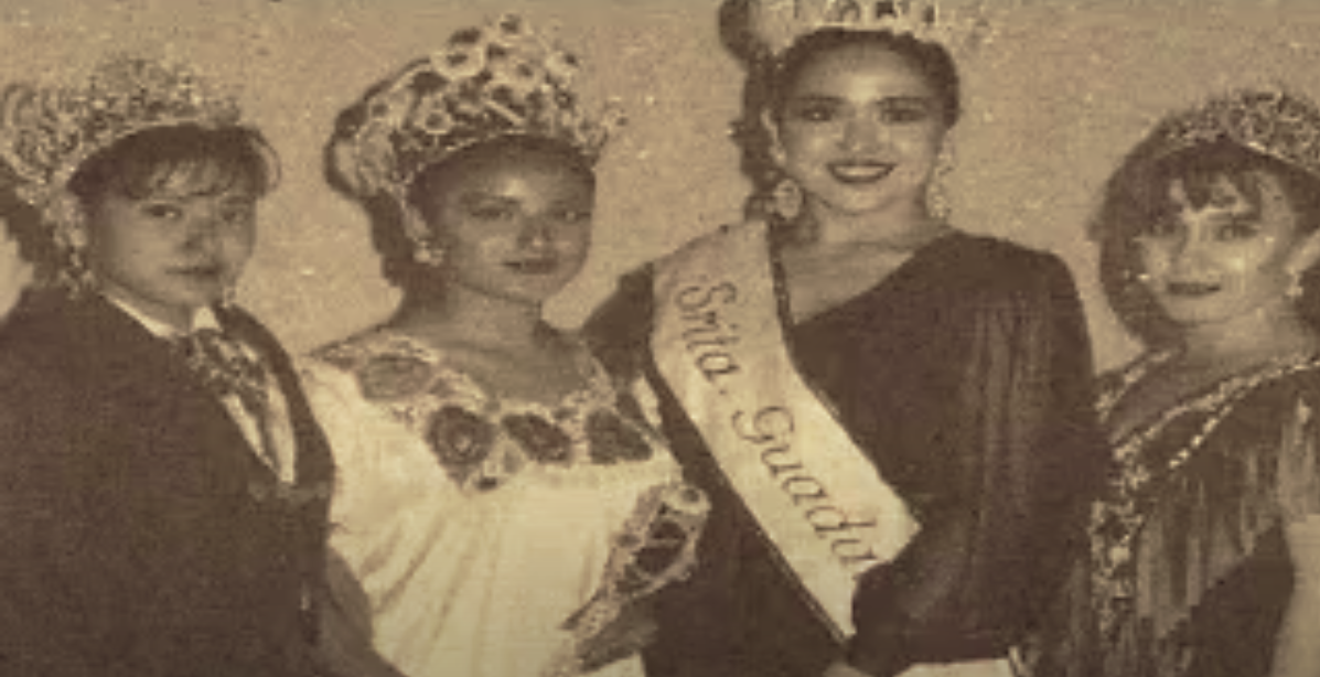 A group of women wearing tiaras and crowns

Description automatically generated
